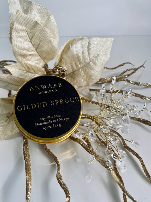 GILDED SPRUCE WAX MELT